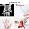 CHAHUA Disposable Food Grade Plastic Gloves