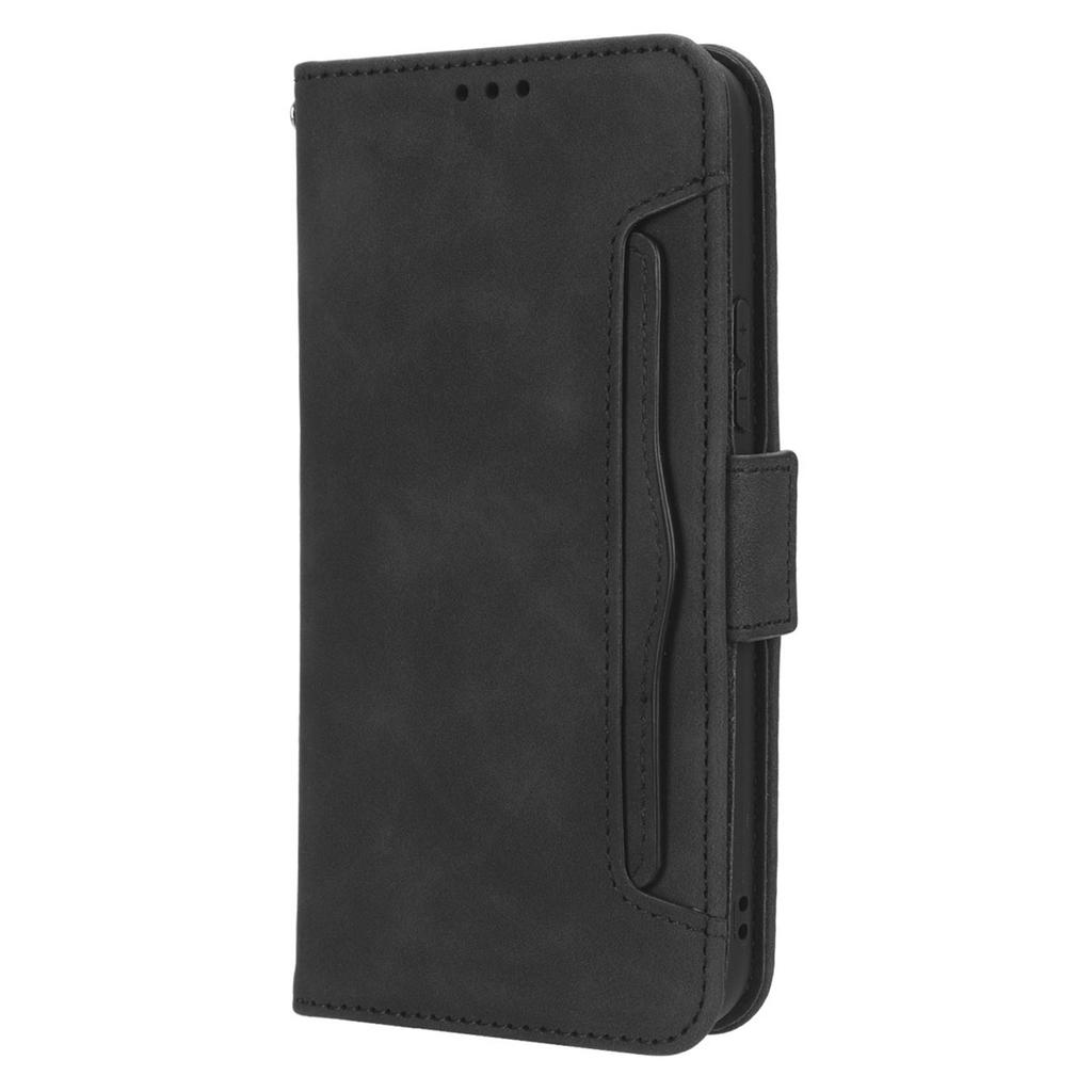 For Samsung Galaxy A54 5G Multiple Card Slots PU Leather Anti-shock Phone Case Magnetic Flip Protective Phone Cover Wallet Stand
