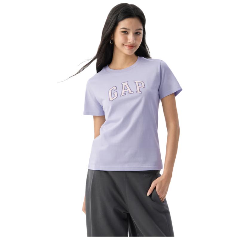 

Gap Women s Cotton Foam Print Logo T-Shirt M