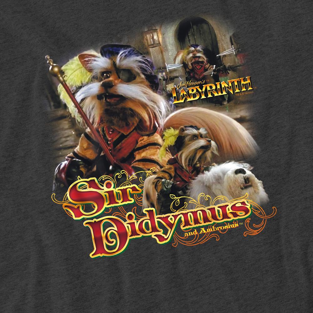 Labyrinth Unisex Adult Sir Didymus Heather T-Shirt
