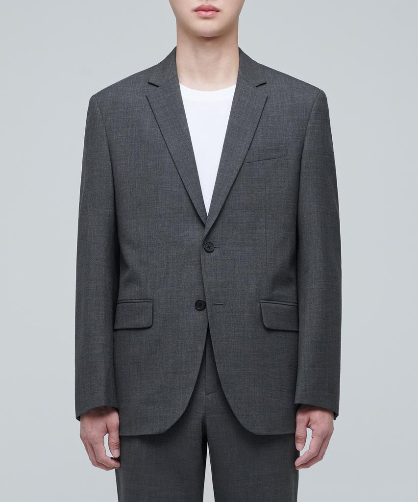 Musinsa Standard Basic Wool Blazer [Medium Grey]