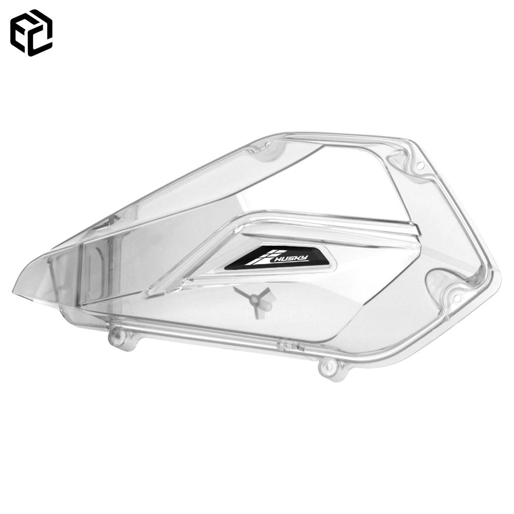 Motorcycle air filter cover For SYM Husky150 Adx 125150 NAGA155 150 Mmbcu Drg 125 150 158 160 Transparen Motorcycle Accessories