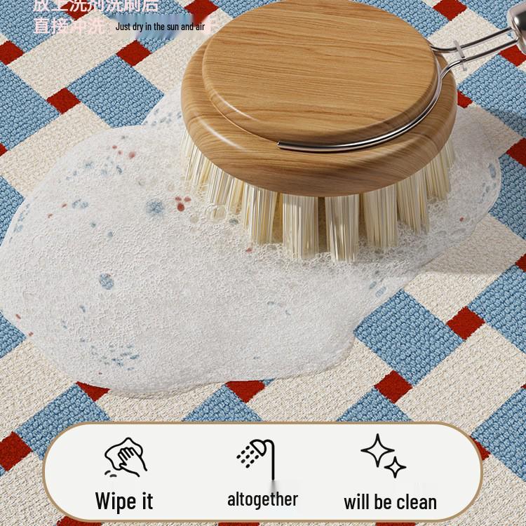 Retro Quick-Dry Non-Slip Diatomaceous Earth Bathroom Floor Mat