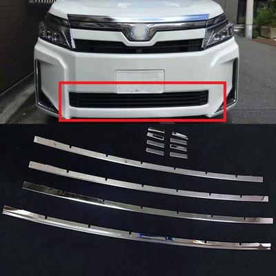 Dla Toyota Voxy Noah R80 2017 2018 Przednia Środkowa Osłona Grilla Zderzaka Błyszcząca Osłona Grilla Wyścigowego Listwa Grilla Akcesoria Samochodowe 12 szt.