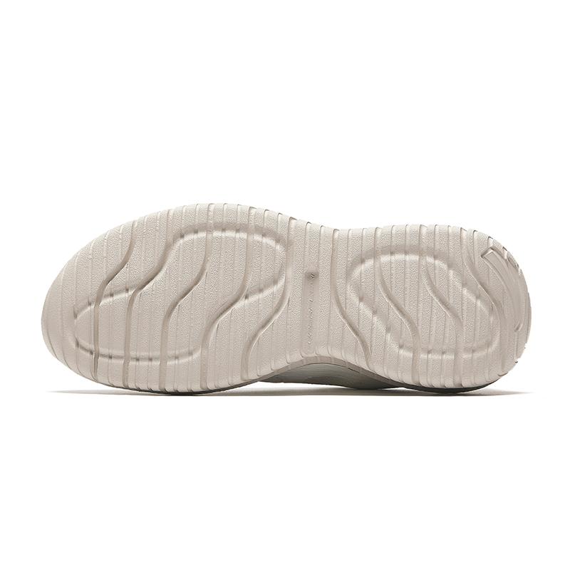 Anta Comfortable Versatile Shock Absorbing Non-Slip Breathable Low-Top Training Shoes Women Sneaker White Brown 122437793-2