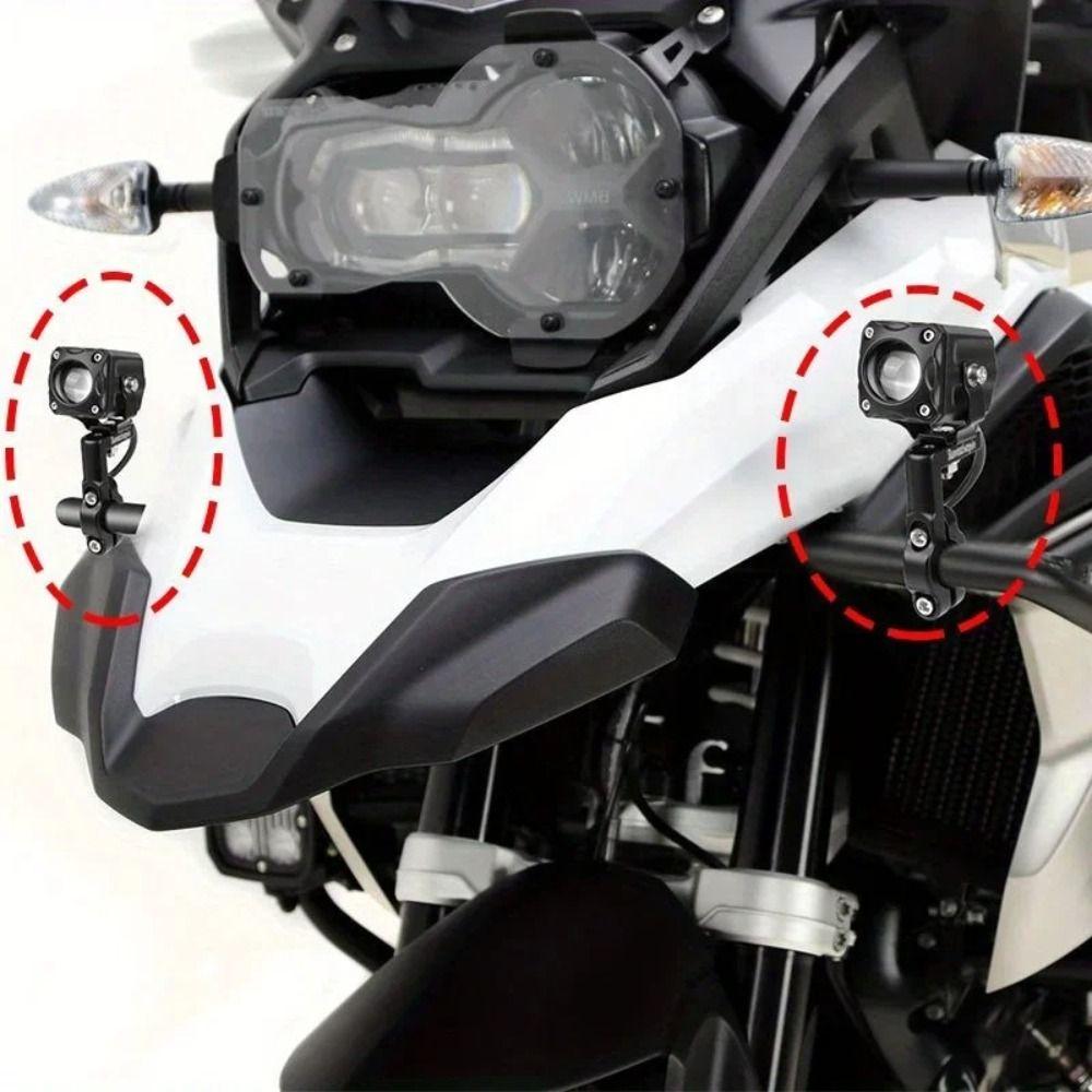 Universal Motorcycle Handlebar Bracket Aluminum Headlight Holder  Motorcycles Accessories