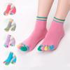 Women Colorful Cotton Five Toe Separator Socks Breathable Heel Grip Sweat Absorbent Wholesale Pack Everyday Comfort Essential