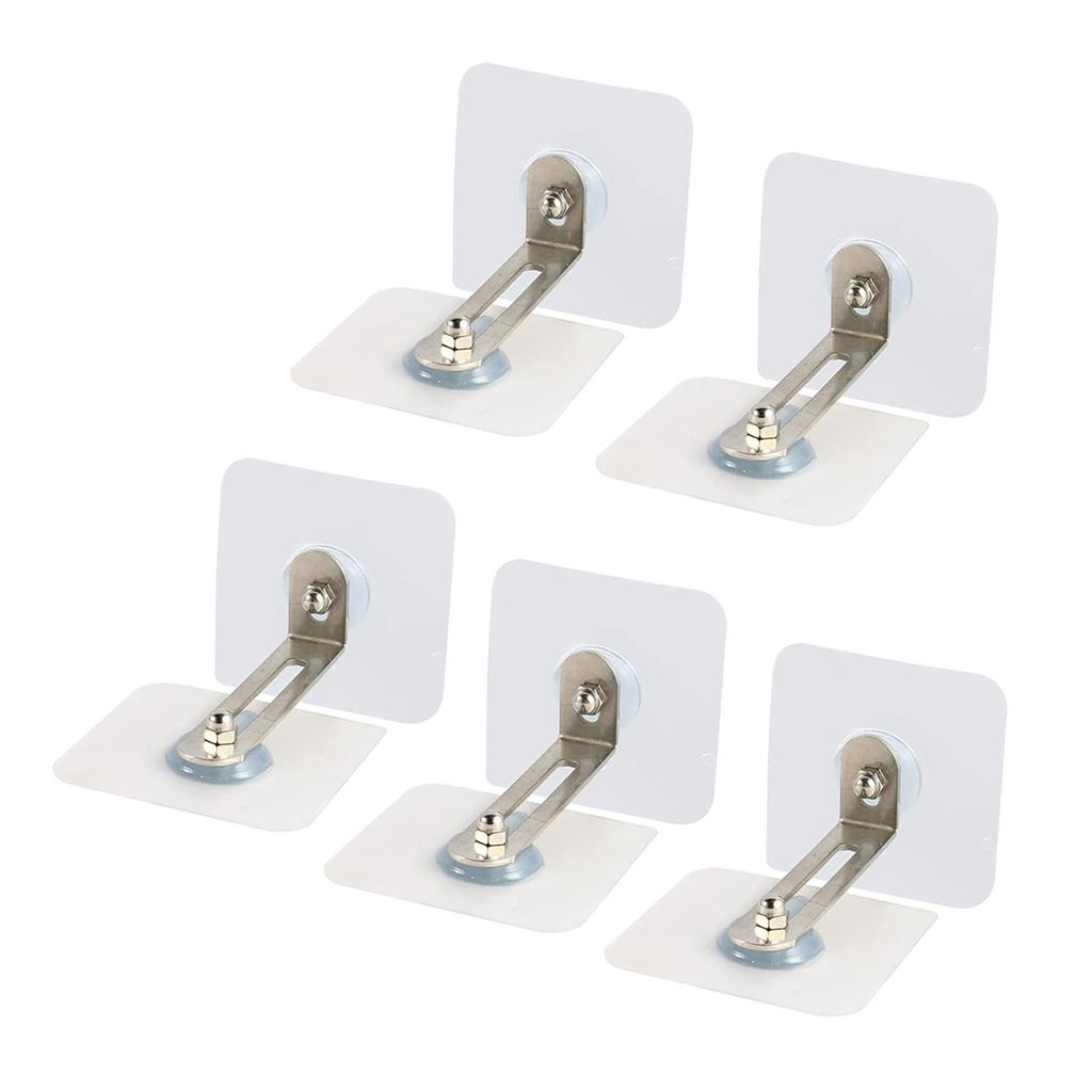 5Pcs Self-Adhesive Furniture Wall Anchors Furniture Straps Earthquake Anti-tip Prevention Device for Protecting Baby Pet