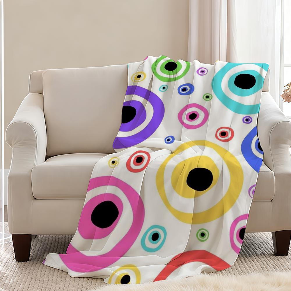 Blanket Eye Throw Super Evil Cosy Plush Living Room Color Sofa Couch Childish Birthday Gifts