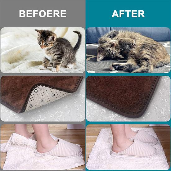 4/8/10/12/16Pcs Ladder Carpet Anti-slip Stickers Non-Slip Rug Tape Reusable Washable Grippers Washable Rug Tapes