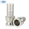 Stainless Steel Quick Connector Type E - DN25, DN32, DN40, DN50 Steel Wire Hose Connector