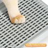 Katzenklo-Stufe, Katzenklo-Rampe/Fänger, Anti-Streu-Tracking & Leicht zu Reinigen, Ideal für Kleine & Ältere Katzen