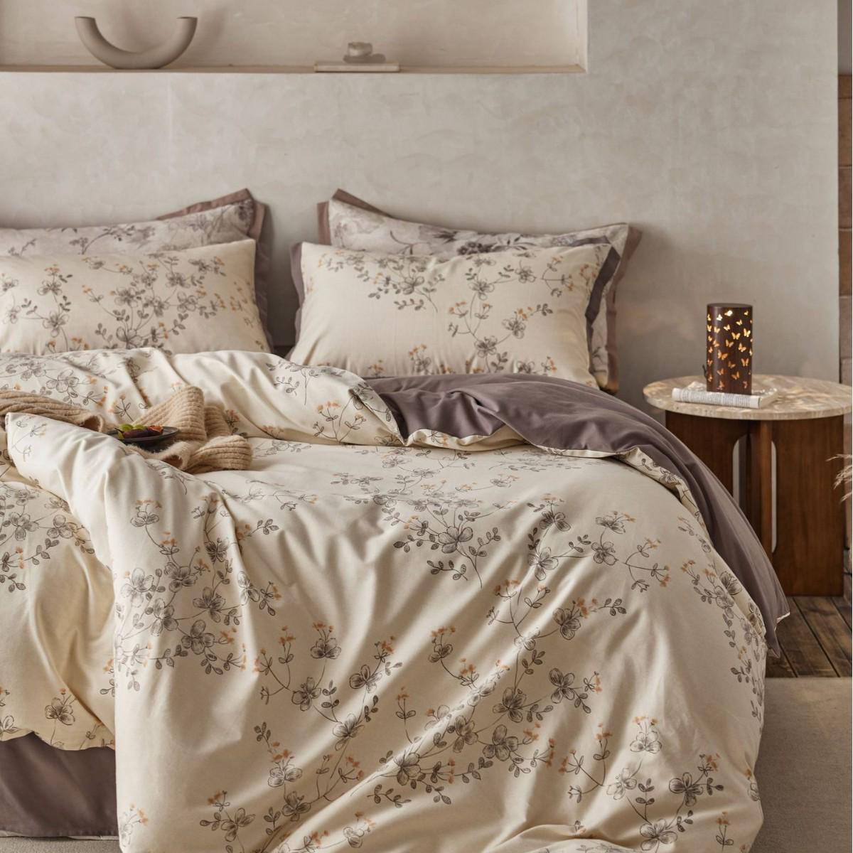 

Премиальный 4-предметный комплект простыней из матового хлопка 60-х годов: Утепленный, Теплый, Осенне-зимний Американский стиль 1.8m - Fitted Enlarged Set (Duvet 220*240cm)