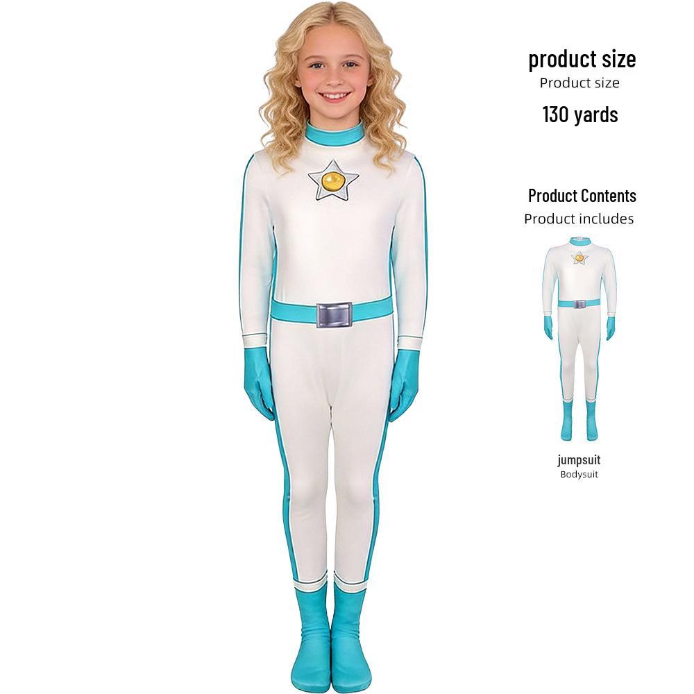 Princess Peach Women s Cosplay Bodysuit - Super Mario Battle Jumpsuit Adult 180