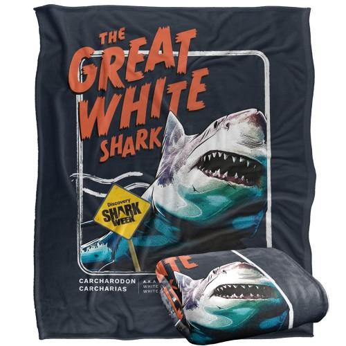 Shark Week Great White Shark Blanket