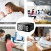 Bedside Large High Clarity LED Display Alarm Clock Radio BLE Speaker Wireless
