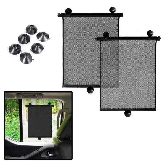 2Pcs Car Sunshade Side Window for Baby Roller Vehicle Shades