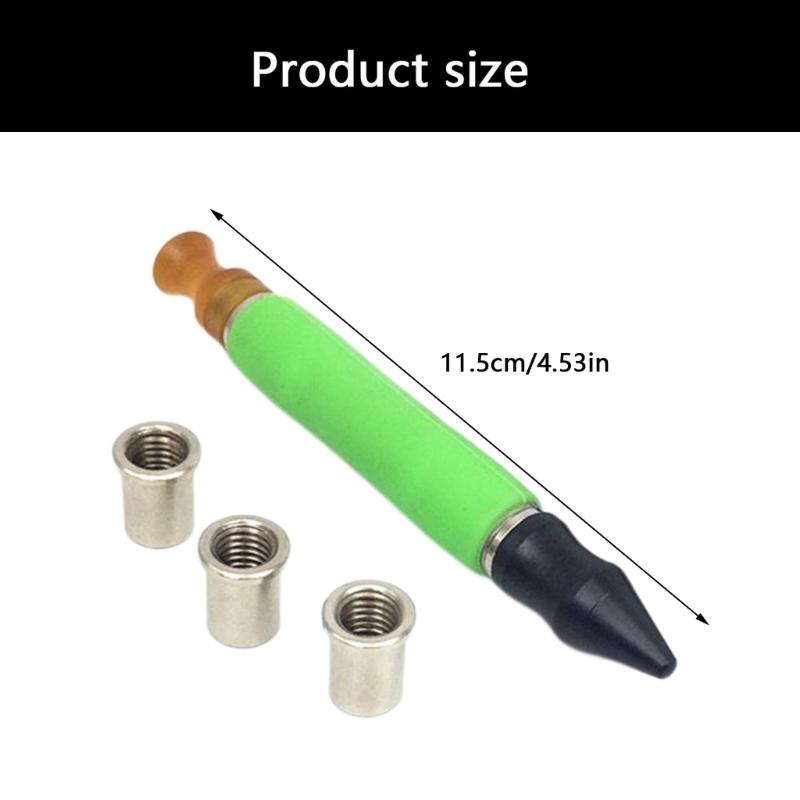 M 8 Threaded Dents Repair Tool Knockdown Pen with Magnetic Body Design, Aluminum Alloy Tap Down Tool for Manual Door Hood Panel High Spots Correction