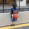 Versatile Unisex Colorblock Toddler Backpack Stylish Lightweight Canvas Design