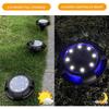 LED Coloful Lighting Solar Power Buried Light Floor Decking Outdoor Garden Lawn Path Lamp