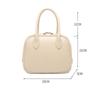 Leather bag large capacity handbag commuter shoulder crossbody shell bag