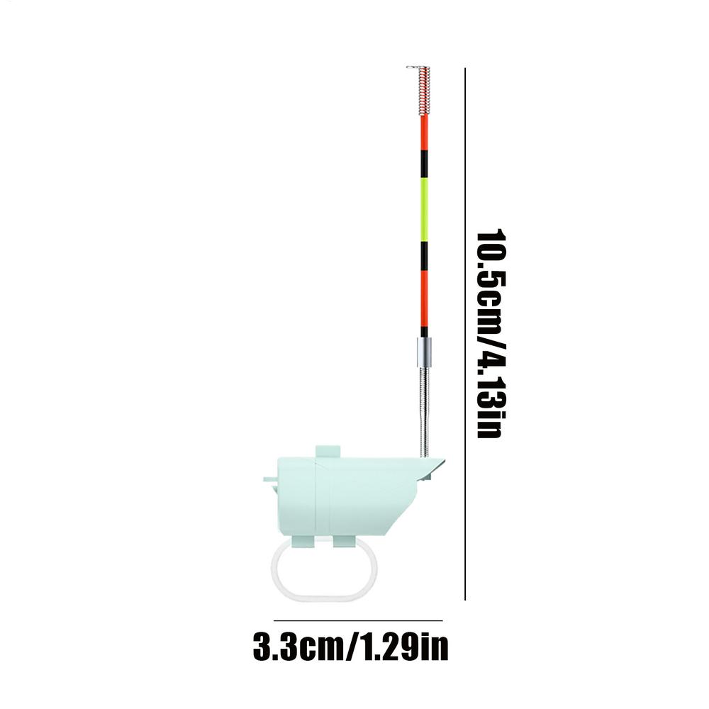 Night Fishing Float Bites Alarm with LED Light & Buzzer High Sensitivity Rod Tip Detection Bites Alerts Anti-False Alarm Fishing