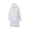 Li Ning Hot Pot Down Jacket Series Sports Fashion Versatile Casual Windproof Water-Resistant Hooded Down Jacket Women outerwear AYMV406-5