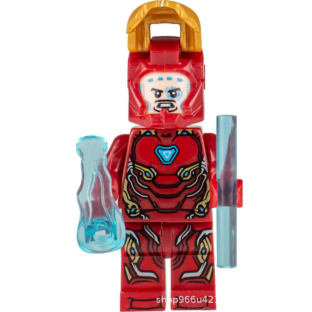 Ninja Warrior Superhero Doll With Weapon Single Building Block Assembly Toy
