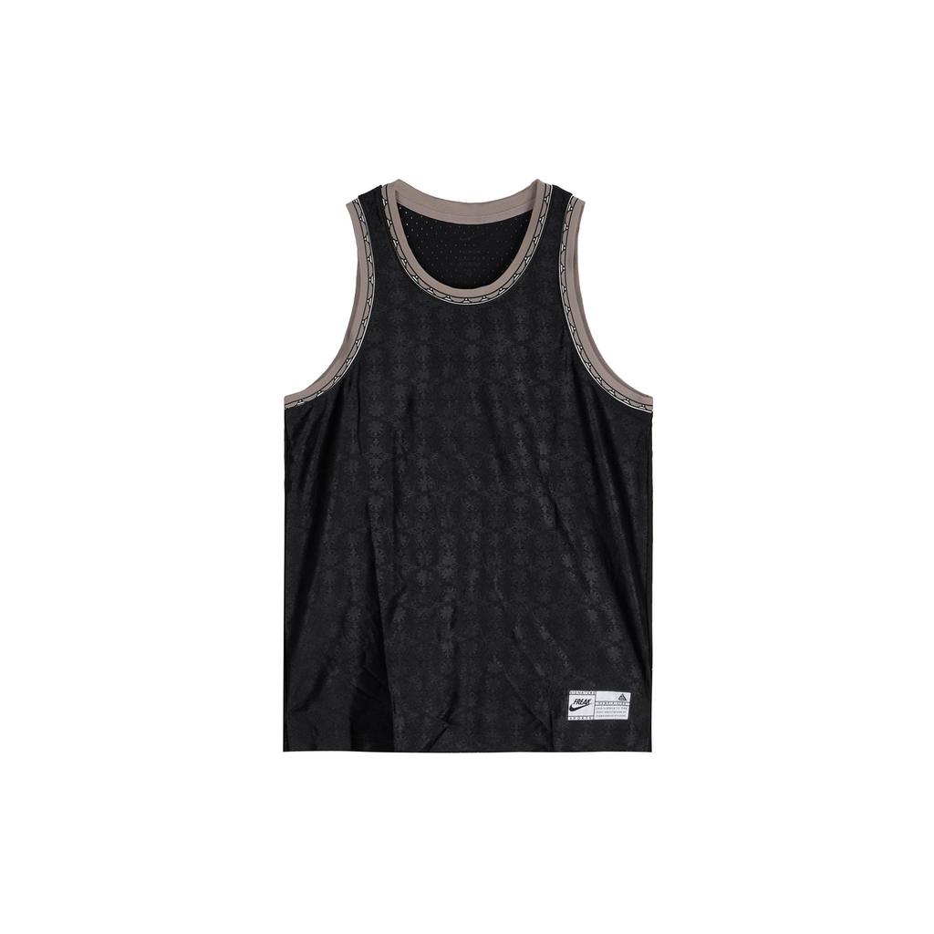 Nike Logo-Embossed Sleeveless Round Neck T-Shirt Men Tops Black DQ5655-010