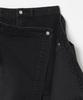 Milo Woman Denim Midi Wrap Skirt [Black Denim]