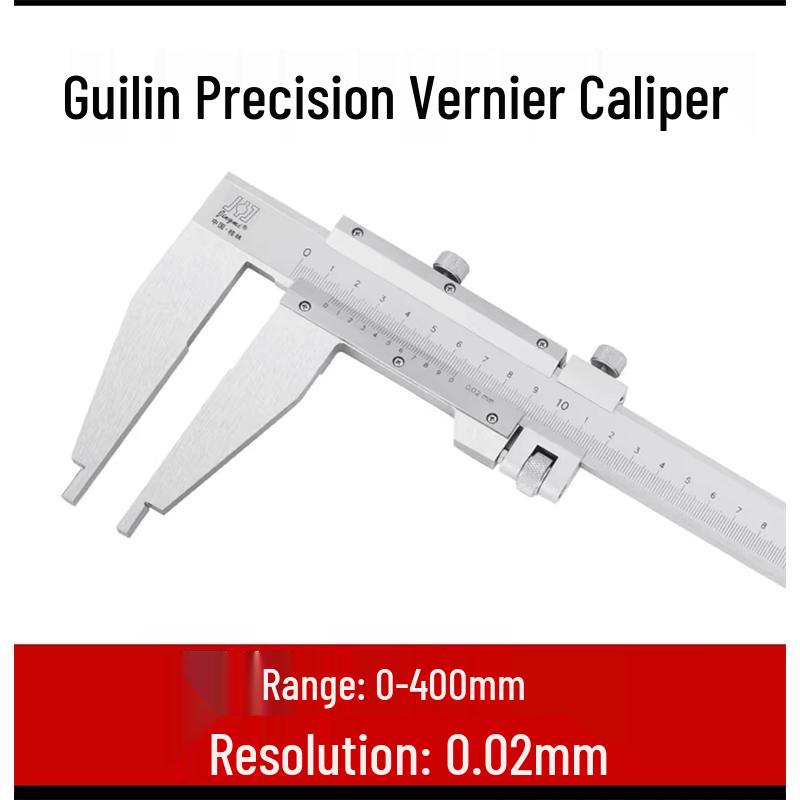HEMUELE Stainless Steel Dial Caliper 0-400mm
