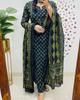 Indian Bollywood Kurti Pant Dupatta Set Women Pakistani Salwar Kameez Party Wear Top Tunic