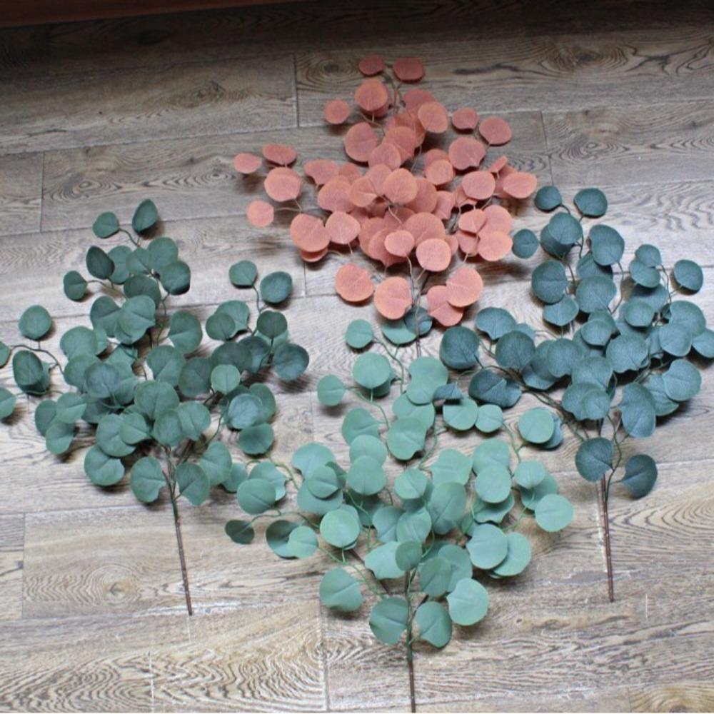 Wedding Bouquet Eucalyptus Leaf Vine Decoration Vase Artificial Eucalyptus  Photography Props