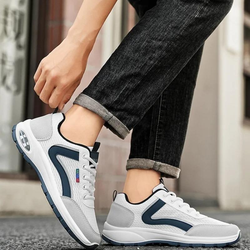 Módní pánské boty Lehké prodyšné sportovní běžecké boty Módní ležérní boty Tenisky pro muže Protiskluzová tréninková obuv Tenis Masculino