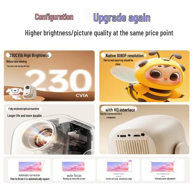 KONKA E10 1080P HD Home & Office Projector (CN version)
