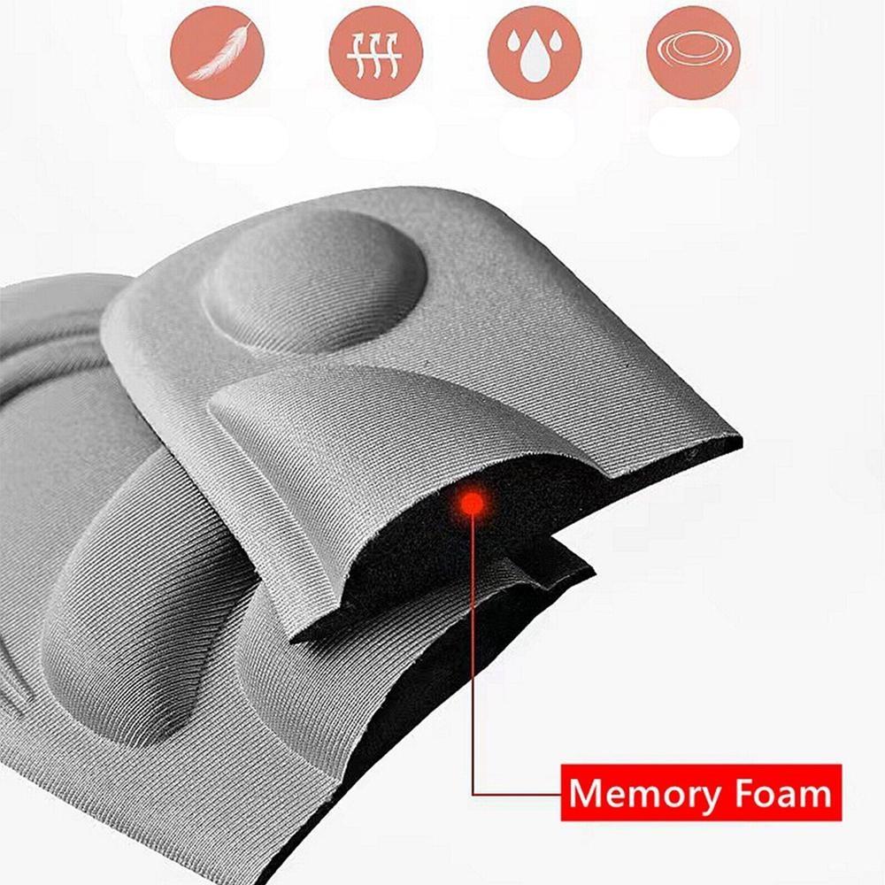 Plantar Fasciitis Insoles Memory Foam Arch Support Cushions for Foot Pain Relief Heel Metatarsal Support Shoe Inserts 1 Pair