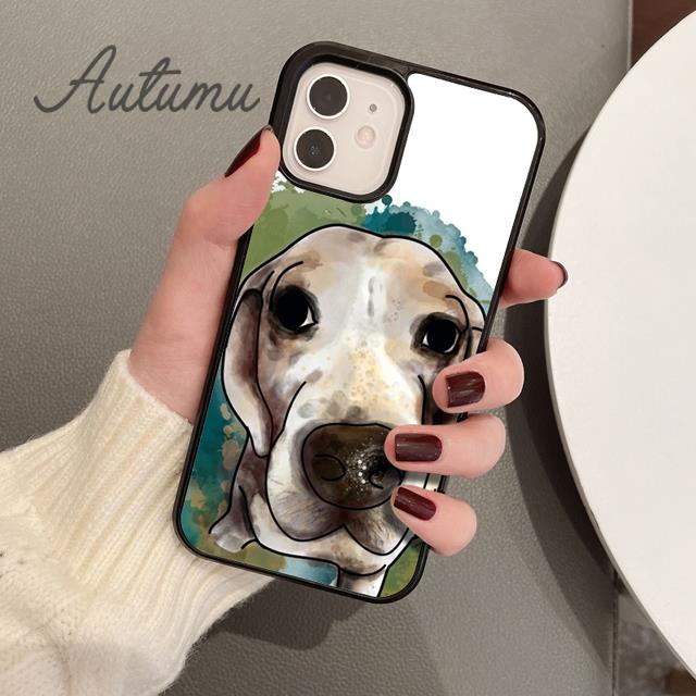 Roztomilý pouzdro na telefon s motivem psa Beagle pro iPhone 11 12 13 14 Pro Max mini X XR XS SE 2020 5 6S 7 8 Plus Samsung Galaxy S21 S22 Kryt skořepina