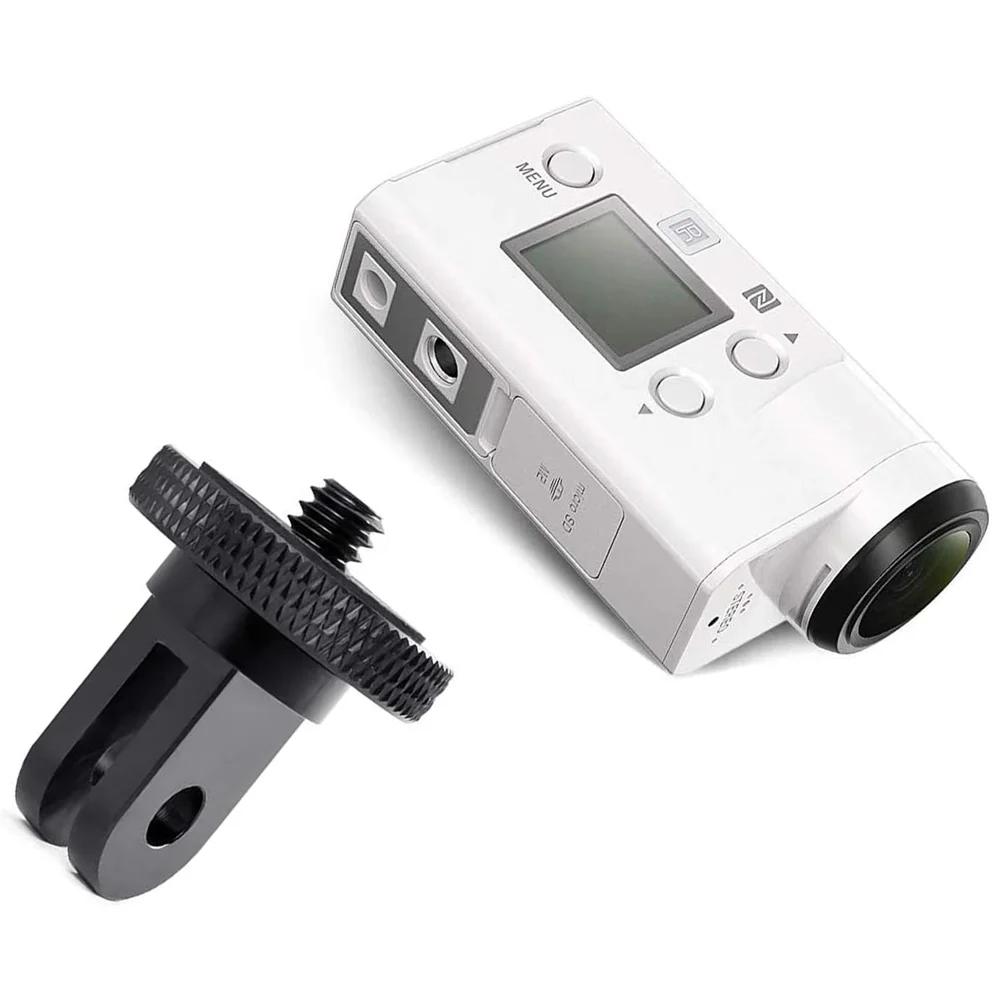 2Pcs Aluminum Adapter 1/4-20 Screw Conversion Tripod Mount for GoPro Hero 12 11 10 9 8 Insta360 X4 X3 X2 DJI OSMO Action Cameras