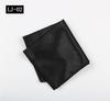 Solid Color Glossy Pocket Towel Handkerchief Suit Black Red High-Density Small Square Towel Chest Towel