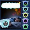 Cartoon Cat Mini Alarm Clock New Children's Sleep Wake Clock Creative Digital Electronic Clock with Night Light