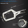 Multi-Function Heavy-Duty Wide Mouth Vise Grip C-Clamp for Woodworking