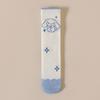 Girls Stockings Cartoon Cute Pink Purple Warm Breathable Comfortable Soft Spring Autumn Winter School Daily Wear