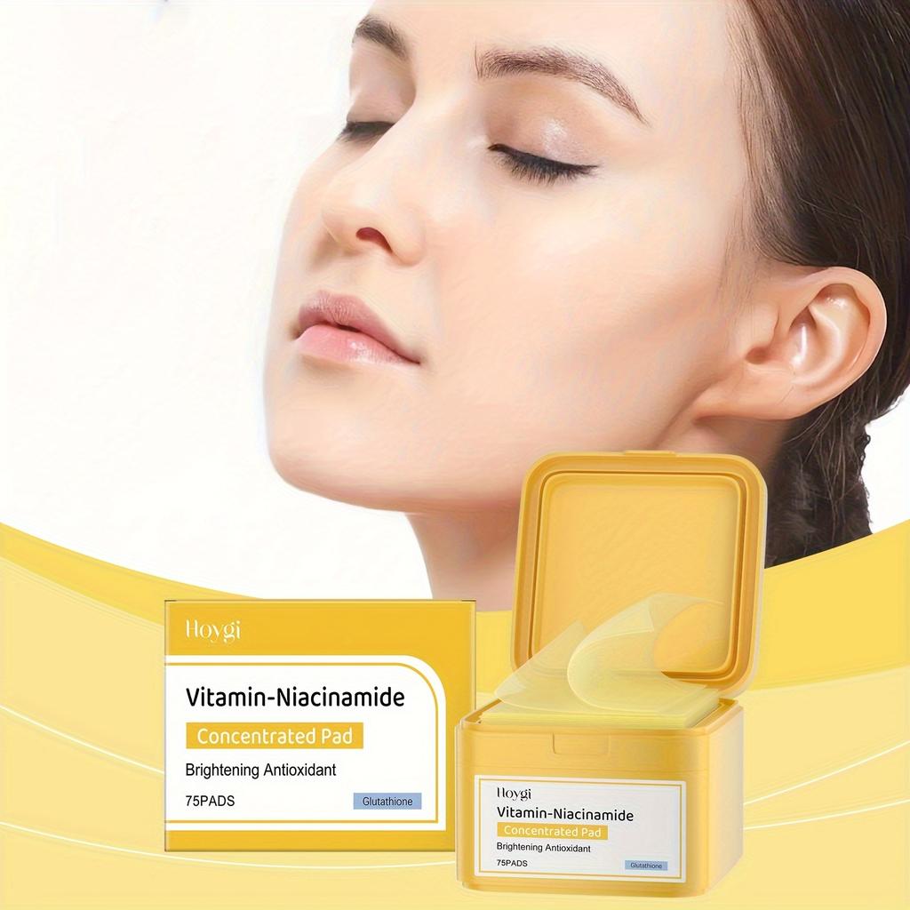 Vitamin Nicotinamide Wet Compress Cotton Pads Can Soften Pores, Reduce Dullness, and Gently Moisturize and Make The Skin Tender