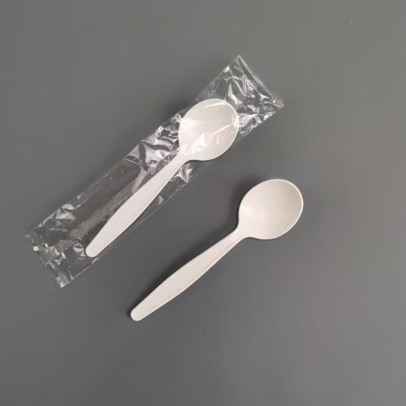 7-inch Biodegradable Corn Starch Spoons
