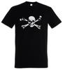 Skull & Crossbones T-Shirt Skulls Pirate Pirates Flag Banner Symbol Sign Logo