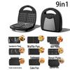 3-in-1 Breakfast Machine: Sandwich, Waffle, and Donut Maker Toaster