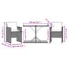 3 Piece Bistro Set with Cushions Beige Poly Rattan