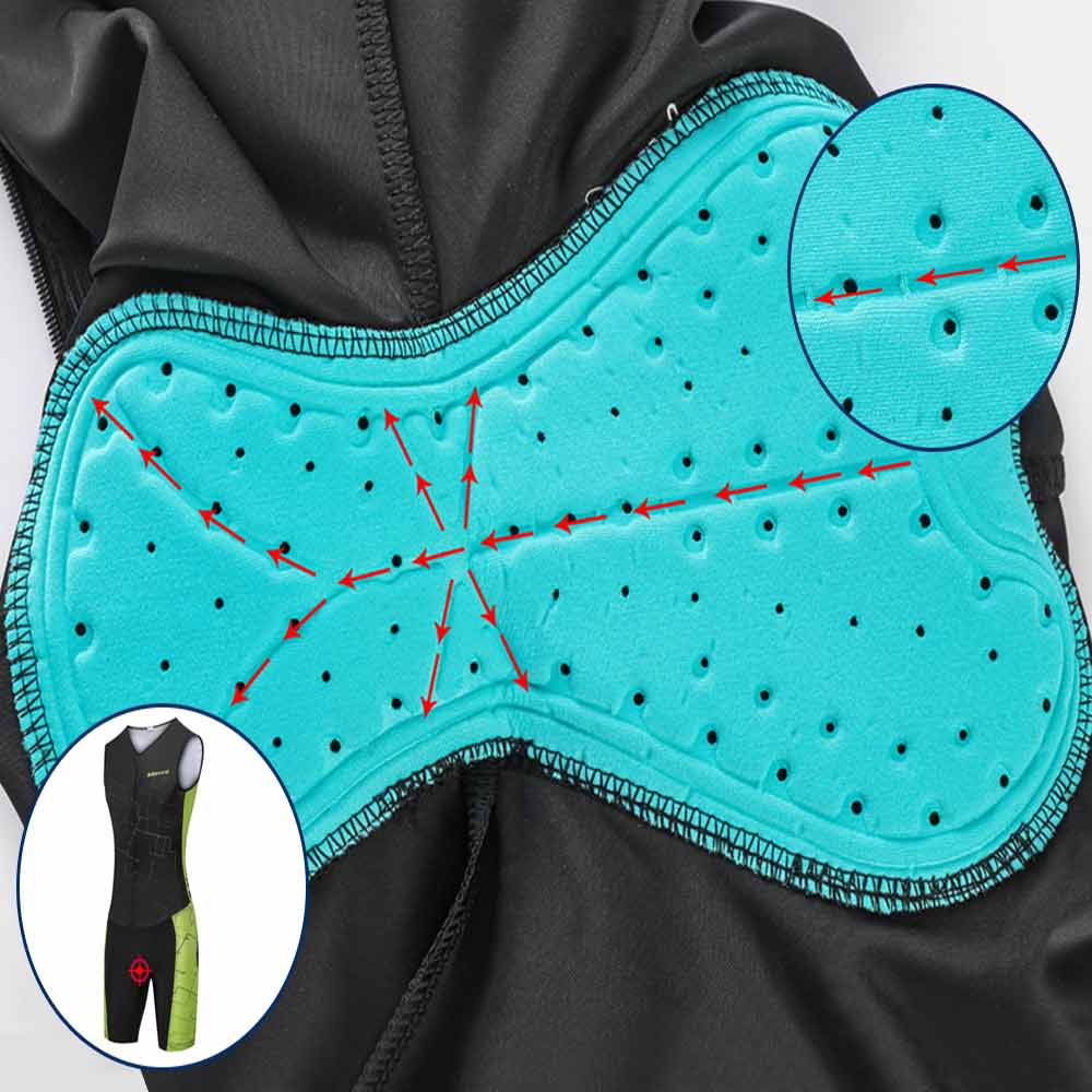 Traje de Ciclismo sin Mangas para Hombre, Mono, Mono para Triatlón, Conjuntos de Equipación de Ciclismo de Verano Conjunto de Traje de Ciclismo Transpirable de Verano 2026