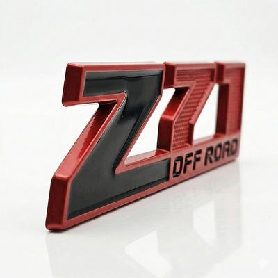 1pc Z71 Off Road Emblem Badge for Chevrolet Silverado GMC Sierra 1500 2500HD 3D Logo Fender Tailgate Decal Car Accessories