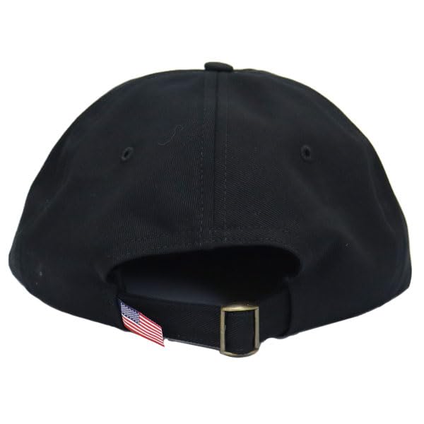 Cooperstown Ball Cap LAP1943 Los Angeles Angels 1943 Logo Cap, Black, New York, Made In the USA
